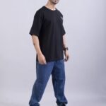 Free Fallin Drop Shoulder Oversized Graphic Printed T-Shirt - Image 2