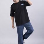 Free Fallin Drop Shoulder Oversized Graphic Printed T-Shirt - Image 3