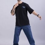 Free Fallin Drop Shoulder Oversized Graphic Printed T-Shirt